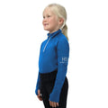 Front - Hy Sport Active Girls Young Rider Base Layer Top