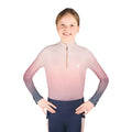 Front - HyFASHION Girls Elevate Mizs Ombre Base Layer Top