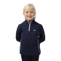 Front - Little Rider Childrens/Kids Dazzling Diamond Half Zip Sweatshirt