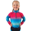 Front - Little Rider Childrens/Kids Dazzling Diamond Base Layer Top