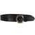 Front - Coldstream Hutton Diamante Leather Waist Belt