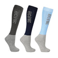 Front - HYCONIC Childrens/Kids Logo Socks (Pack of 3)