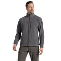 Front - Craghoppers Mens Corey Plus II Insulated Fleece Jacket