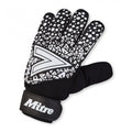 Front - Mitre Unisex Adult Magnetite 2024 Goalkeeper Gloves