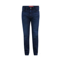 Front - Duke Mens D555 Putney Knitted Denim Stretch Jeans