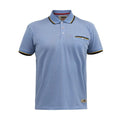 Front - Duke Mens D555 Talbot Pique Jacquard Kingsize Polo Shirt