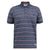 Front - Duke Mens D555 Humber Stripe Jersey Kingsize Polo Shirt