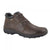 Front - IMAC Mens Leather 4 Eye D Ring Laced Ankle Boot