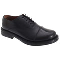 Front - Scimitar Mens Capped Oxford Cadet Shoes