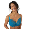 Front - Debenhams Womens/Ladies Eyelash Lace Plunge Bra