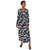 Front - Principles Womens/Ladies Floral Front Tie Kimono Sleeve Midi Dress