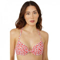 Front - Debenhams Womens/Ladies Ditsy Print Underwired Bikini Top