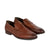 Front - Debenhams Mens Alma Perforated Leather Loafers