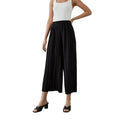 Front - Principles Womens/Ladies Pleated Shirred Wide Leg Trousers