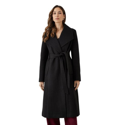 Principles Womens Ladies Belted Wrap Longline Coat