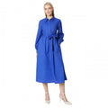 Front - Principles Womens/Ladies Belted Frill Midi Shirt Dress