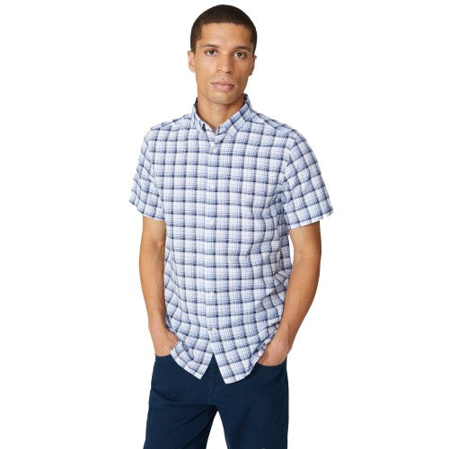 Mantaray Mens Checked Shirt Discounts on great Brands