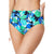 Front - Gorgeous Womens/Ladies Bold Blooms Tummy Control Bikini Bottoms