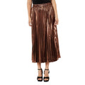 Front - Principles Womens/Ladies Foil Pleated Midi Skirt