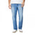 Front - Maine Mens Stone Wash Relaxed Fit Jeans