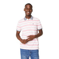 Front - Maine Mens Double Stripe Polo Shirt