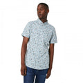 Front - Maine Mens Small Ditsy Print Short-Sleeved Shirt