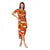 Front - Principles Womens/Ladies Printed Wrap Midi Dress