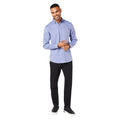 Front - Maine Mens Oxford Long-Sleeved Shirt