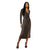 Front - Principles Womens/Ladies Glitter Jersey Wrap Dress