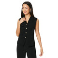 Front - Principles Womens/Ladies Collar Detail Sleeveless Blazer