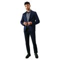 Front - Maine Mens Smart Cotton Regular Blazer