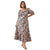 Front - Dorothy Perkins Womens/Ladies Floral Front Tie Plus Tiered Maxi Dress