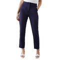 Front - Dorothy Perkins Womens/Ladies High Waist Tall Slim Leg Trousers