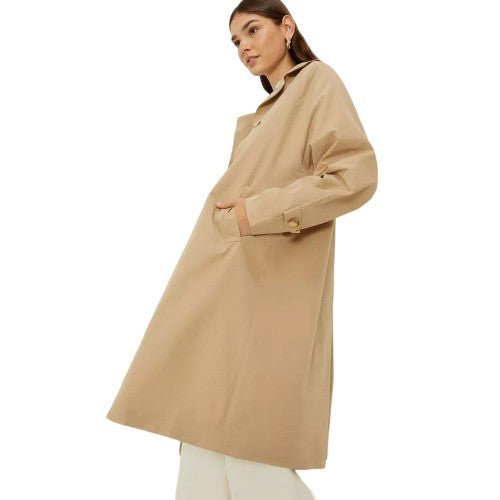 Single breasted outlet raincoat ladies