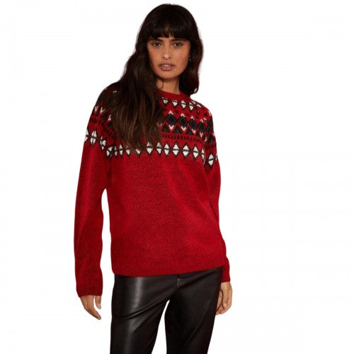 Dorothy Perkins Womens Ladies Fair Isle Jumper Discounts on great Brands