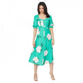 Front - Dorothy Perkins Womens/Ladies Floral Button Through Midi Dress