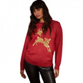 Front - Dorothy Perkins Womens/Ladies Reindeer Christmas Jumper