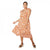 Front - Dorothy Perkins Womens/Ladies Floral Button Detail Plus Ruffle Midi Dress