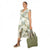 Front - Dorothy Perkins Womens/Ladies Tropical Ruffle Hem Plus Midi Dress