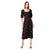 Front - Dorothy Perkins Womens/Ladies Floral Seamed Midi Dress