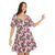 Front - Dorothy Perkins Womens/Ladies Tie Back Petite Flutter Mini Dress
