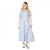 Front - Dorothy Perkins Womens/Ladies Striped Waist Tie Midi Shirt Dress