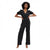 Front - Dorothy Perkins Womens/Ladies Spotted V Neck Tall Jumpsuit