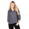 Front - Dorothy Perkins Womens/Ladies Dotted Overhead Blouse