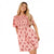 Front - Dorothy Perkins Womens/Ladies Floral Shirred Flutter Mini Dress