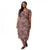 Front - Dorothy Perkins Womens/Ladies Leopard Print Ruffles Plus Midi Dress