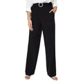 Front - Dorothy Perkins Womens/Ladies Buckle Detail Straight Leg Trousers