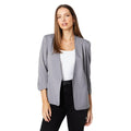 Front - Dorothy Perkins Womens/Ladies Longline Clean Edge Ruched Blazer