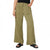 Front - Dorothy Perkins Womens/Ladies Topstitched Petite Wide Leg Trousers