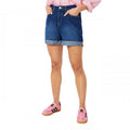 Front - Dorothy Perkins Womens/Ladies Fold Up Petite Mom Shorts